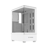 Gabinete Gamer Fortrek Mid Tower Crystal C/ Lateral Em Vidro Temperado Branco - 86947