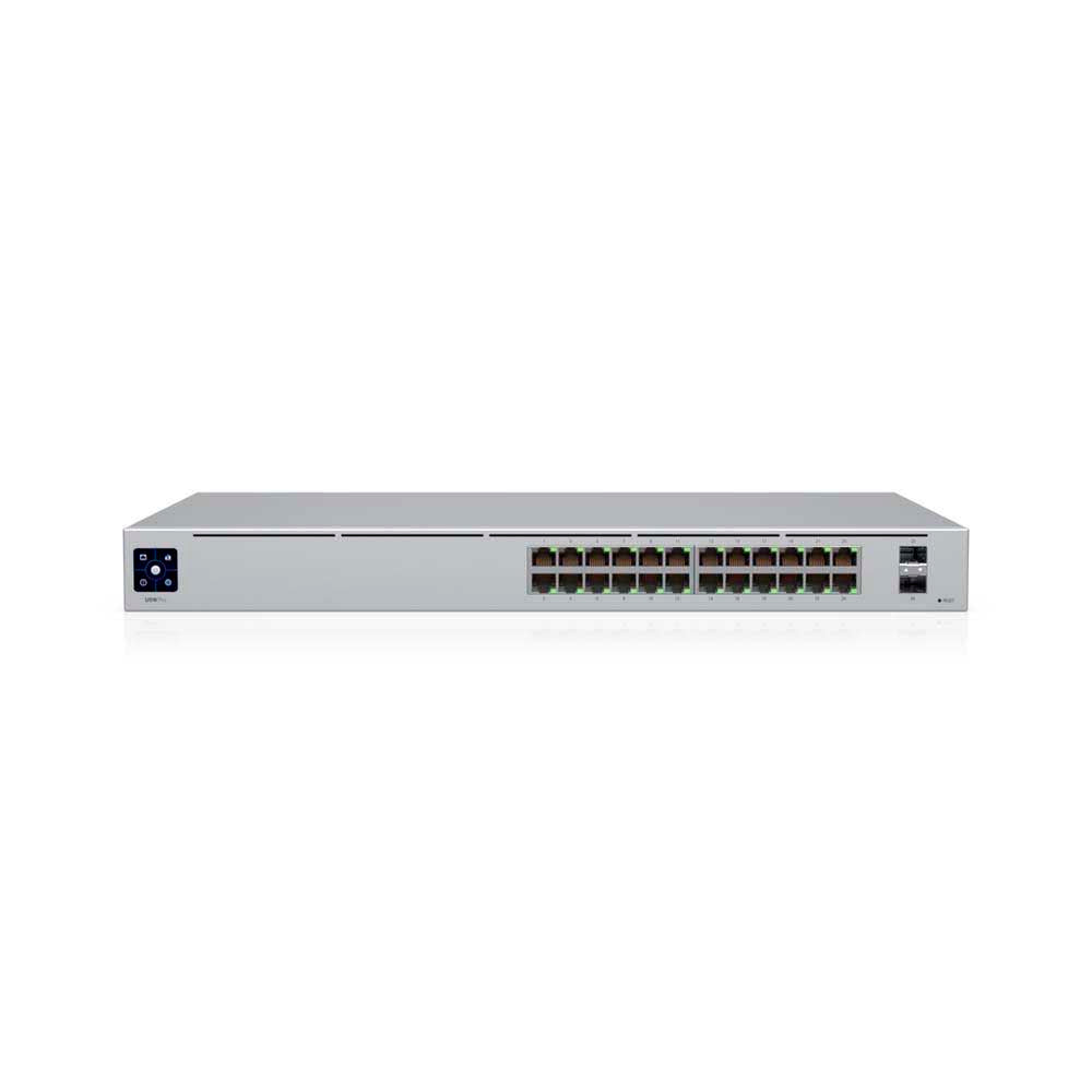 Switch 24 Portas Gigabit 10/100/1000 Mbps + 2 Portas SFP Ubiquiti Unifi Pro Gerenciável - USW-PRO-24 I