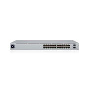 Switch 24 Portas Gigabit 10/100/1000 Mbps + 2 Portas SFP Ubiquiti Unifi Pro Gerenciável - USW-PRO-24 I