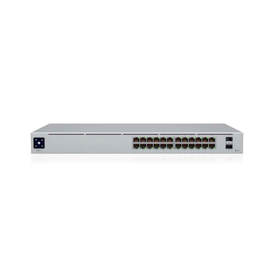 Switch 24 Portas Gigabit 10/100/1000 Mbps + 2 Portas SFP Ubiquiti Unifi Pro Gerenciável - USW-PRO-24 I