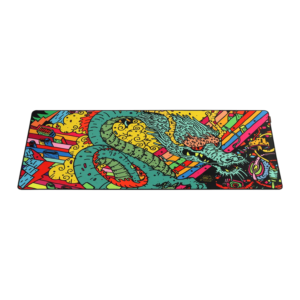 Mousepad Gamer PCYes Dragon Extended Estilo Speed 900X420MM - PMD90X42