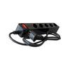 Filtro De Linha 5 Tomadas Clamper Bivolt C/ Proteção DPS 3P 1m Preto - 84875