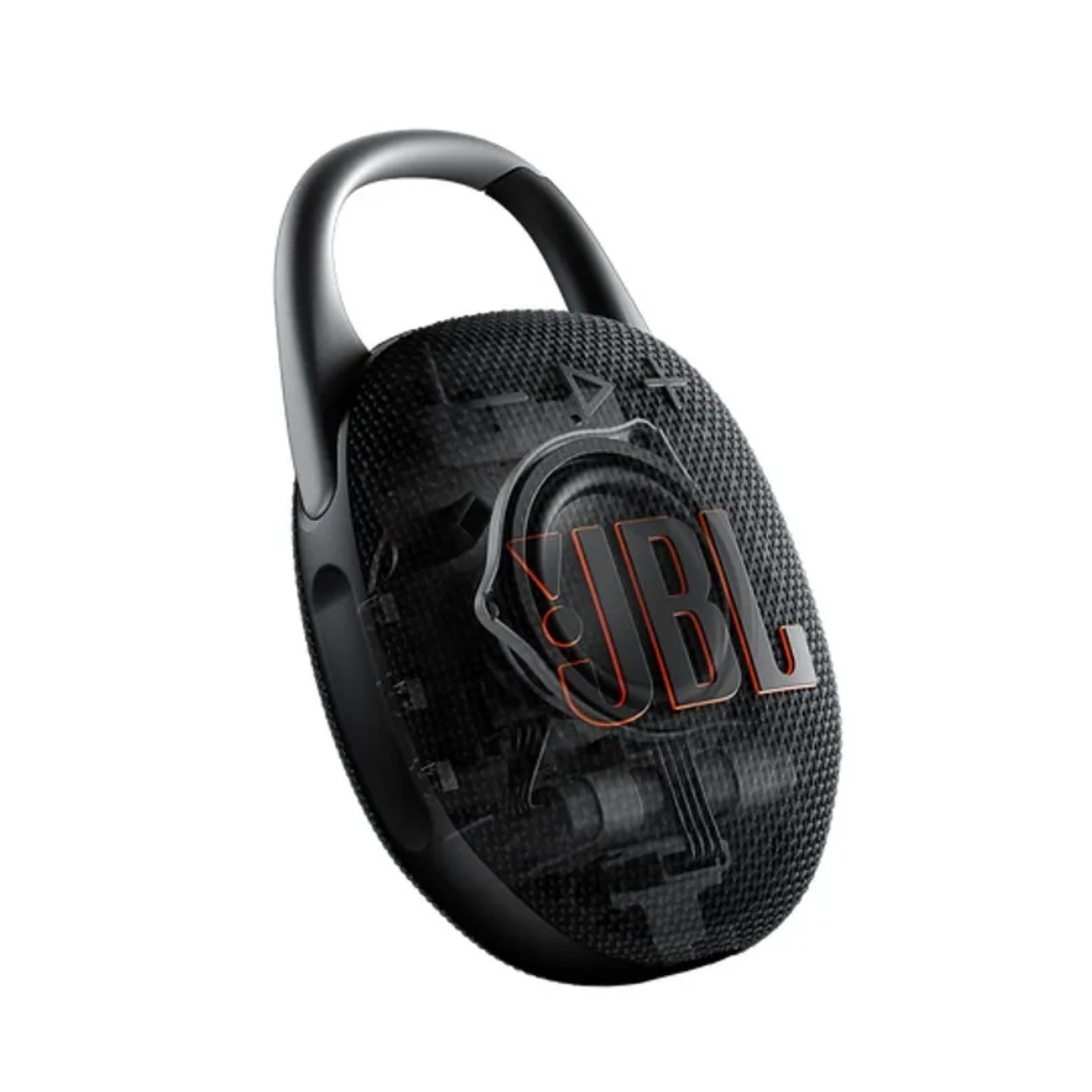 Caixa de Som Portátil Bluetooth JBL Clip 5 7W Preta - JBLCLIP5BLK