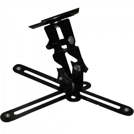 Suporte de Teto Para Projetor ELG Preto - PRO100BL