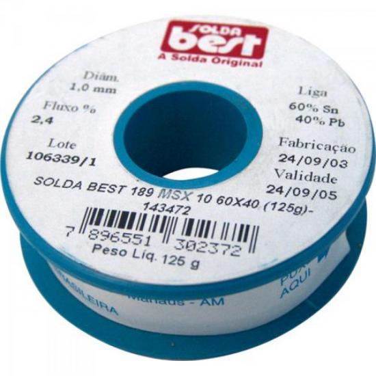 Solda em Tubo Cast 63x34 25G Azul - 44510
