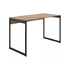 Mesa Em L Industrial De Canto em Ferro E Madeira E-led