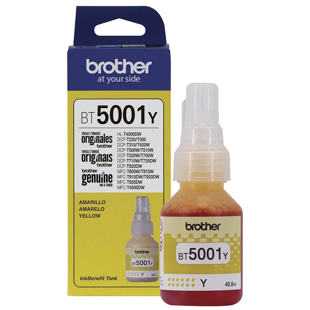 Refil De Tinta Brother 5K Amarelo - BT5001Y Truedata