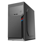 Gabinete Office Matx Rhadium Com Fonte 200w Preto - RHA-GAB-0002
