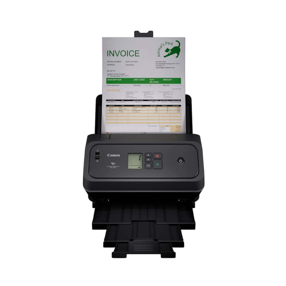 Scanner Canon DR-C340 A4 600dpi 40ppm Usb Tipo-C  - 7291C009AA