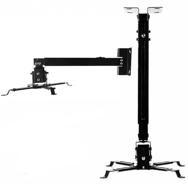 Suporte de Teto Para Projetor Oberon C/ Rotação 180º Preto - OR-SP102
