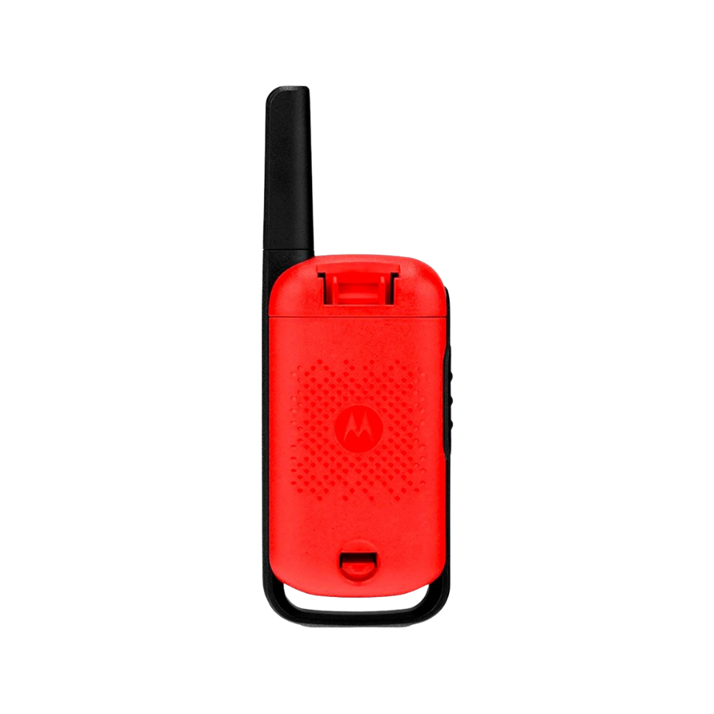 Radio De Comunicacao Walkie Talkie Motorola Talkabout T110br 25 Km Vermelho