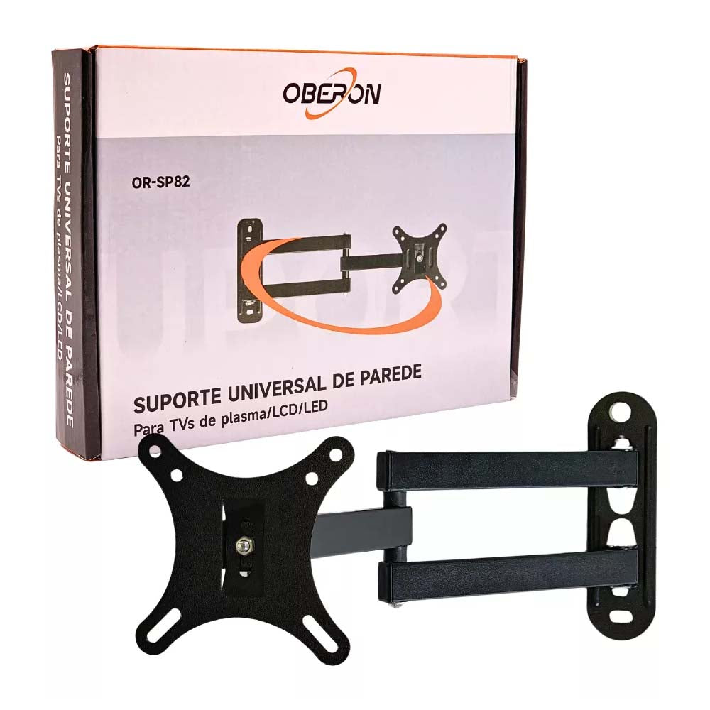 Suporte de Parede Para Tv 10 a 26 Pols Articulado Vesa Até 12kg Oberon - OR-SP82