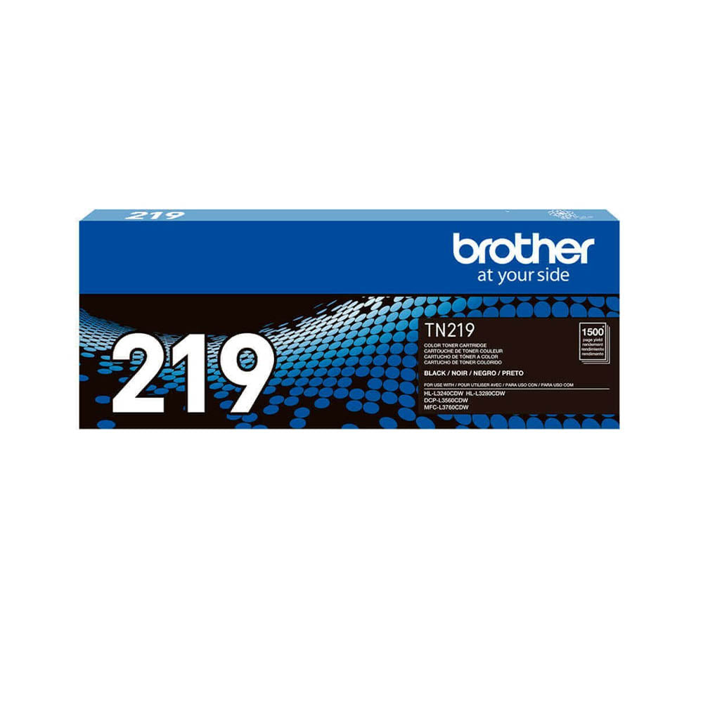 Toner Brother Preto 1200 Pags Tn-219BK - P/ HL-L3240CDW