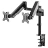 Suporte de Mesa para Dois Monitores PCYes 17" a 32" Vesa 100x100 - PLMSM02B