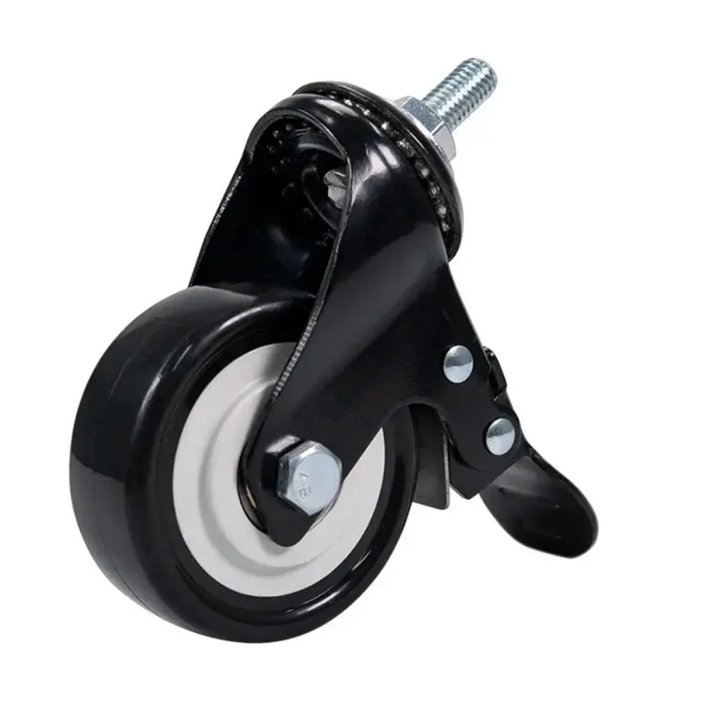 Conjunto Rodizio Metálico Intelbras para Rack 4 Unds KRR 30mm - 4770011