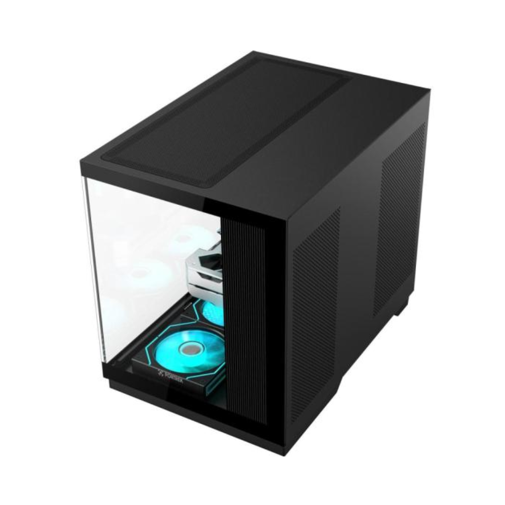 Gabinete Gamer Fortrek Clarity  Mid Tower Max Preto - 85741