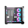 Gabinete Gamer Darkflash Atx TH285 Preto Com Lateral, Topo e Frente em Vidro Temperado ARGB - TH285 ARGB Black