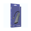 Hub Adaptador USB-C Fortrek Com 5 Portas 3x USB-A 1x HDMI 1x USB-C Preto - 85971