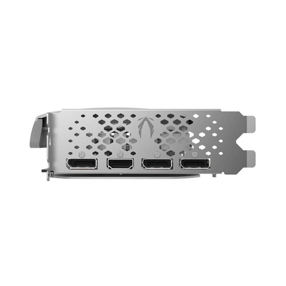 Placa De Video 8gb Rtx4060 Gddr6 Zotac Nvidia 128bits 2490mhz 3x Displayport 1x Hdmi White Edition Branco - Zt-D40600Q-1