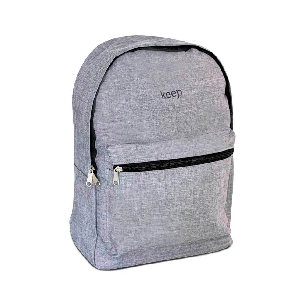 Mochila para Notebook 15.6 Keep Colors Universitária Cinza - BO432