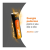 Pilha Alcalina AA Vinik Cartela C/2 Pilhas - VP2AB2A