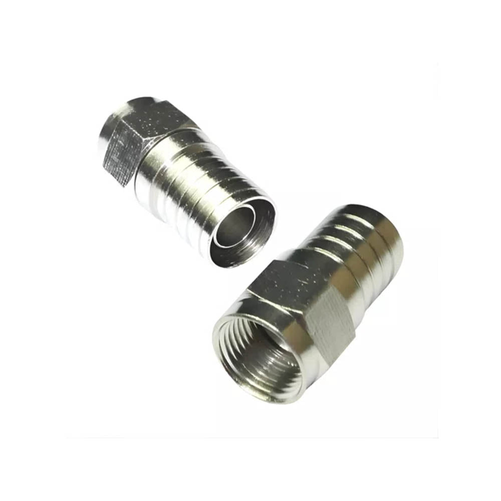 Conector P/ Cabo RG6 F de Crimpagem - EV15