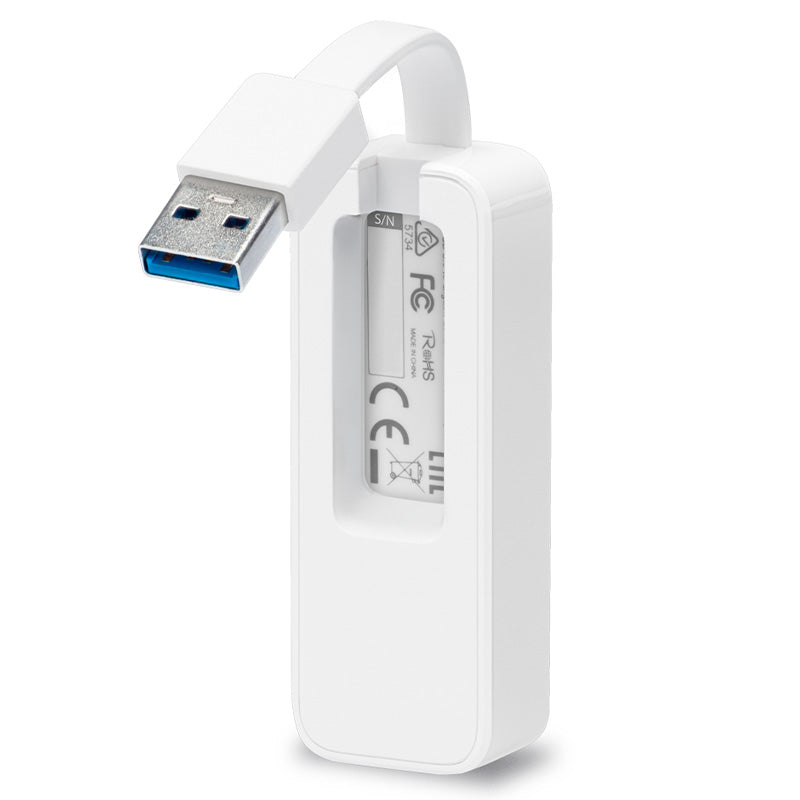 Adaptador Usb 3.0 Para Rj45 10/100/1000 (Placa De Rede Usb) Tp-Link Ue300 Truedata