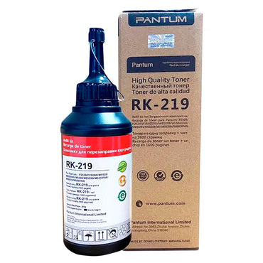 Refil de Toner Original Pantum RK-219 Preto - P/ P2509W M6559NW