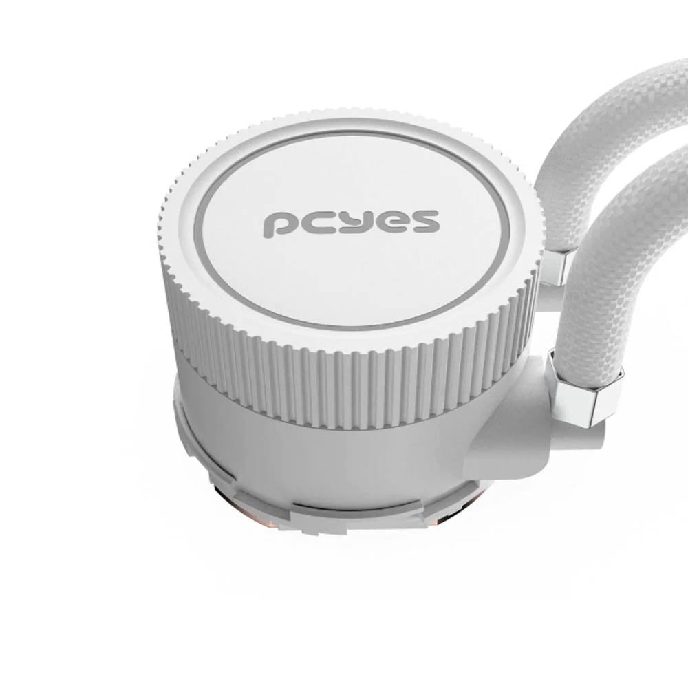 Water Cooler PCYes Sangue Frio 3 Dual Fan 240mm TDP 240W (Intel/AMD) Branco - WCSF3240WGBR Truedata