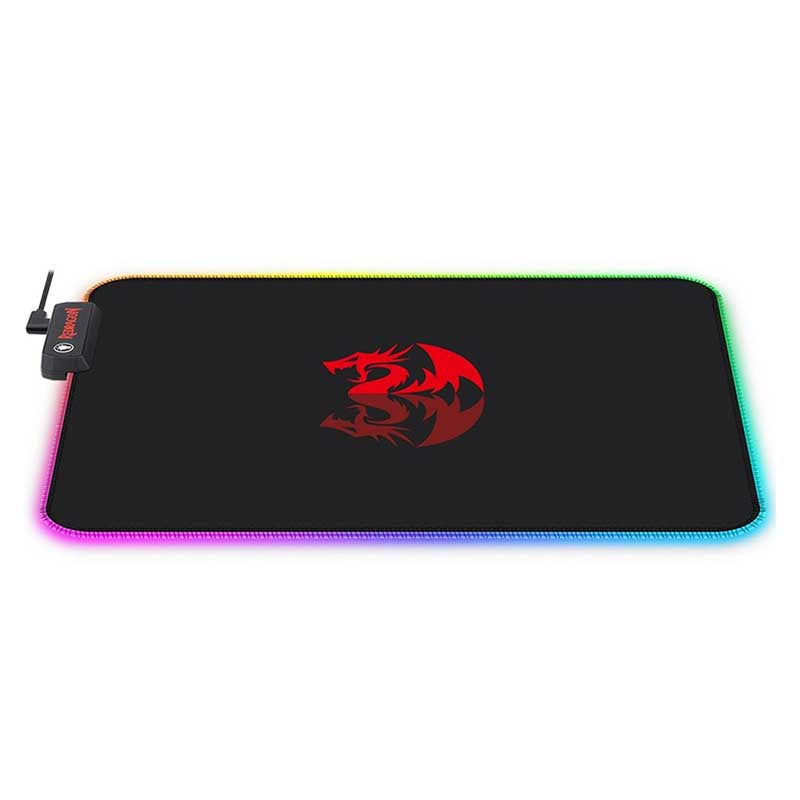 Mousepad Gamer Redragon Pluto RGB Gd 330x260mm - P026 Truedata