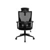 Cadeira Ergonômica Fortrek Ergo Shield C/ Apoio de Lombar Preta - 85033