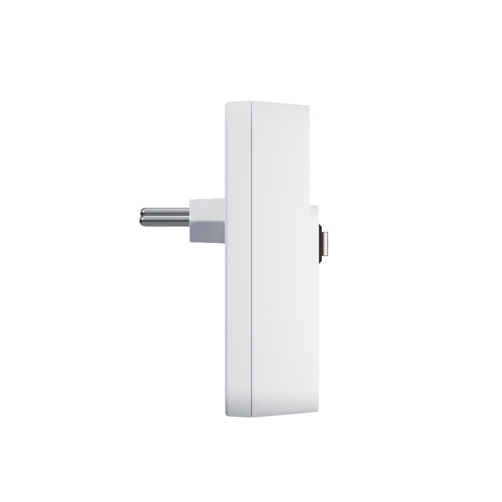 Adaptador E Carregador 2 Tomadas 2 Usb Intelbras Eac 202 Branco - 4824400