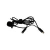 Microfone de Lapela Lavalier 1,5m Tipo C - WH7964