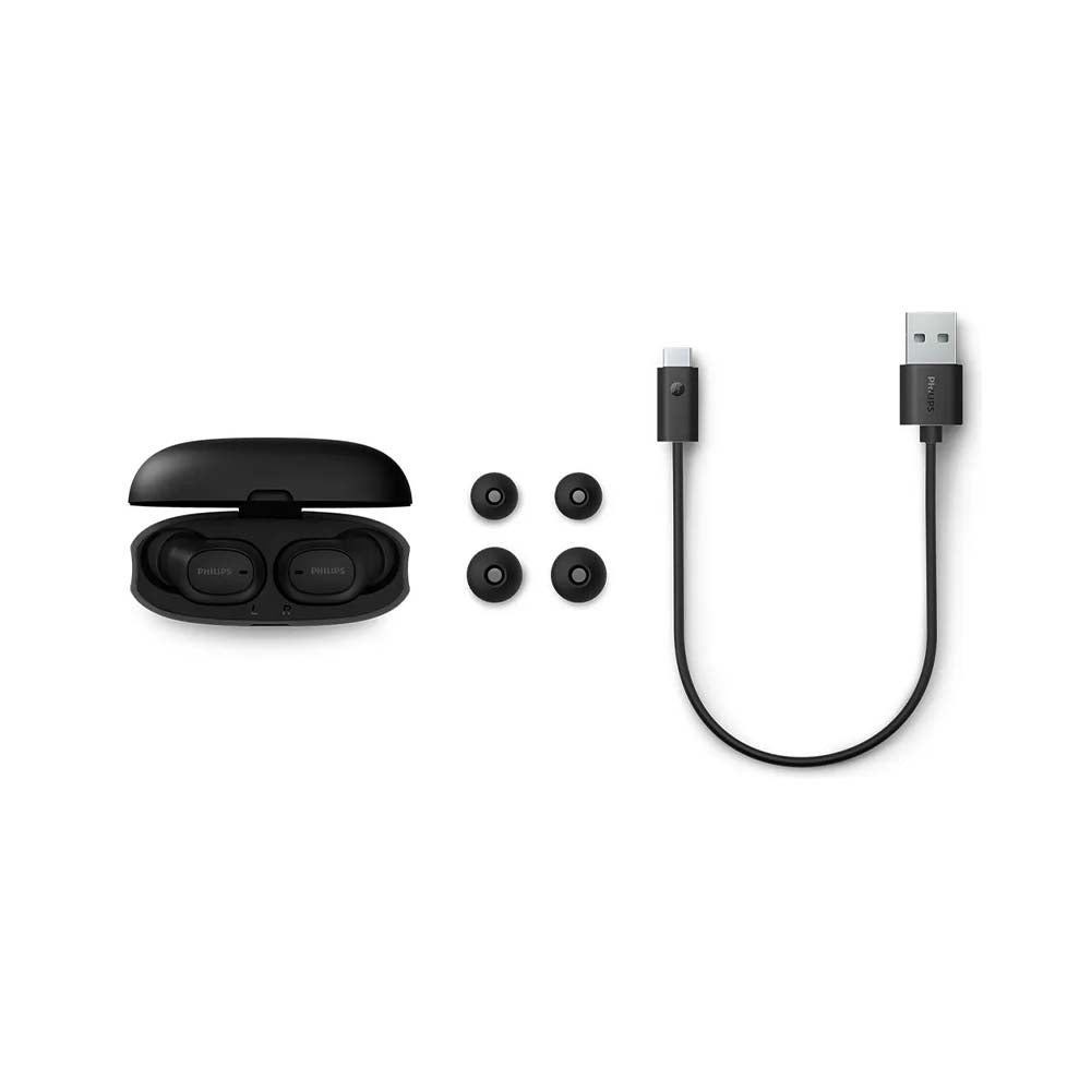 Fone De Ouvido In-Ear Bluetooth Philips TWS Preto - TAT2500