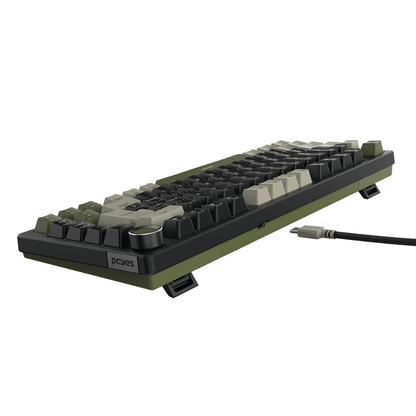 Teclado Gamer Mecanico PCYes Arkeum 75% Switch Blue Cammo Edition - AKCM75BBR