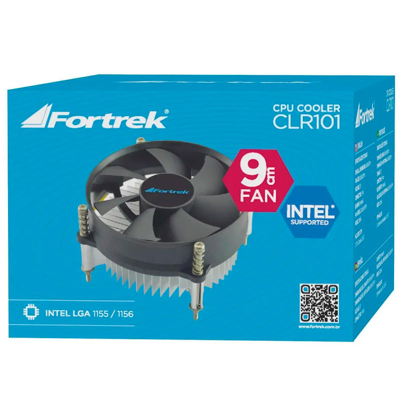 Cooler para Processador Intel Fortrek 95x95x51mm - CLR-101