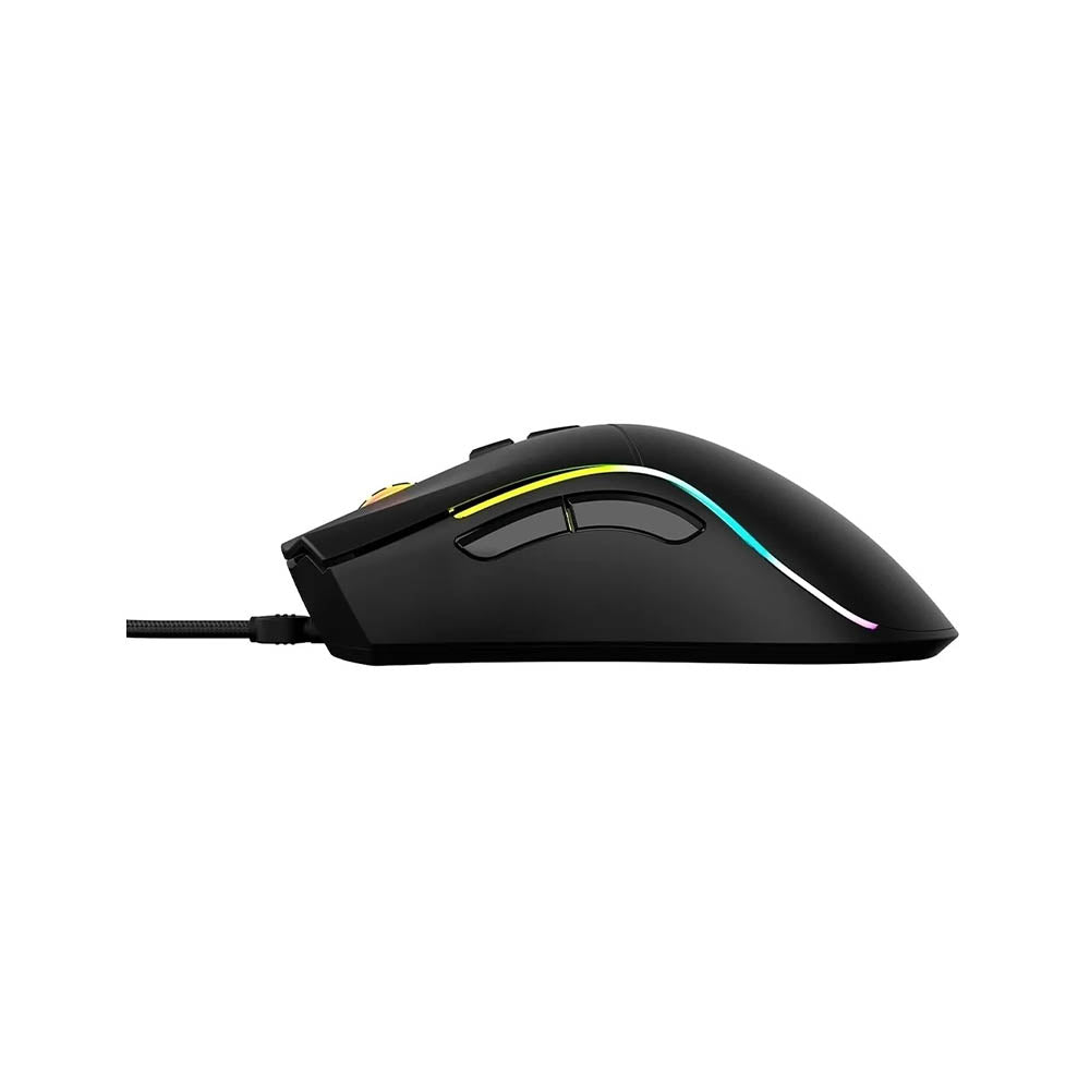 Mouse Gamer PCYes Valus 8 Botoes 12400Dpi RGB Preto - PMGVLBV