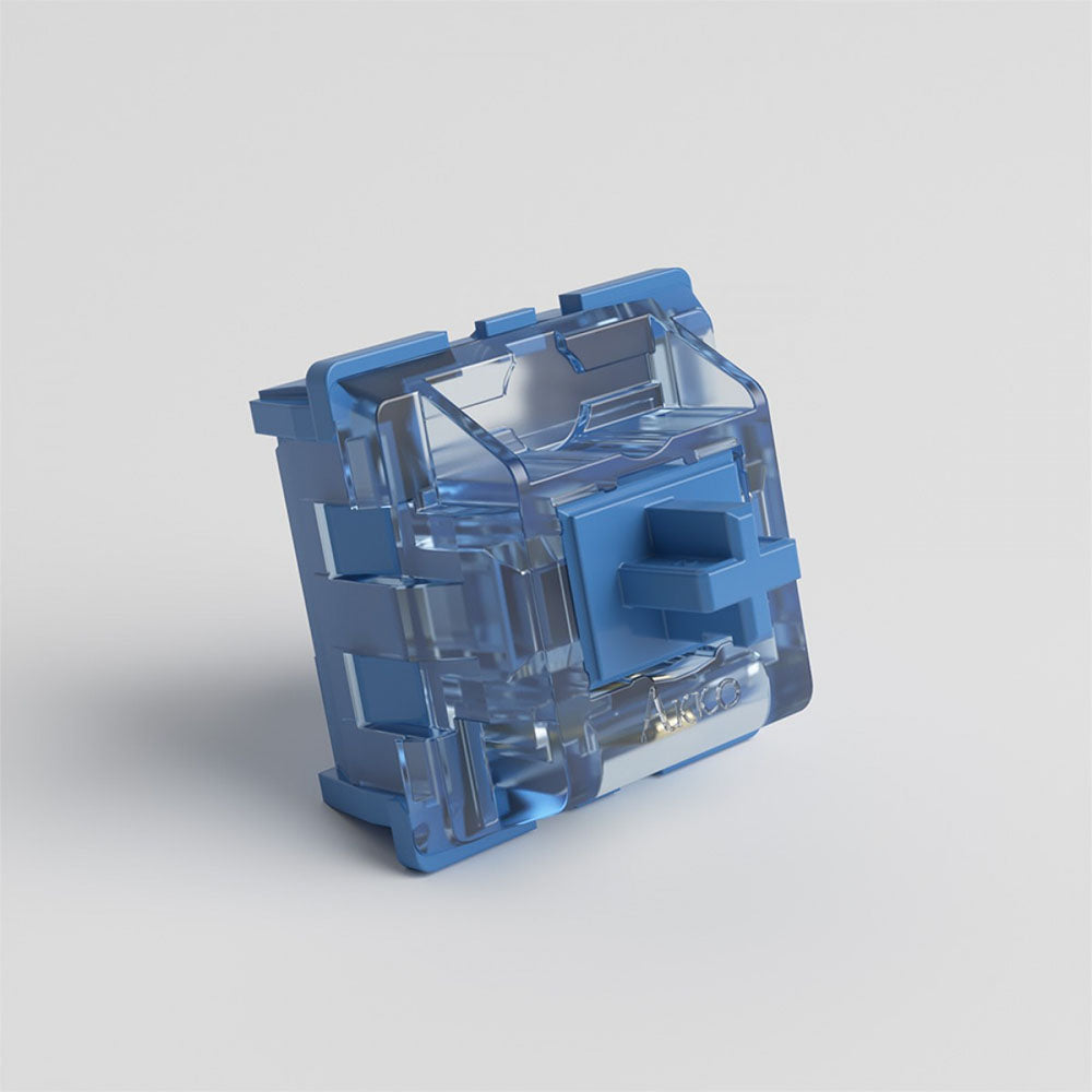 Kit Com 45 Switches Para Teclado Mecanico Akko Tactile Ocean Blue
