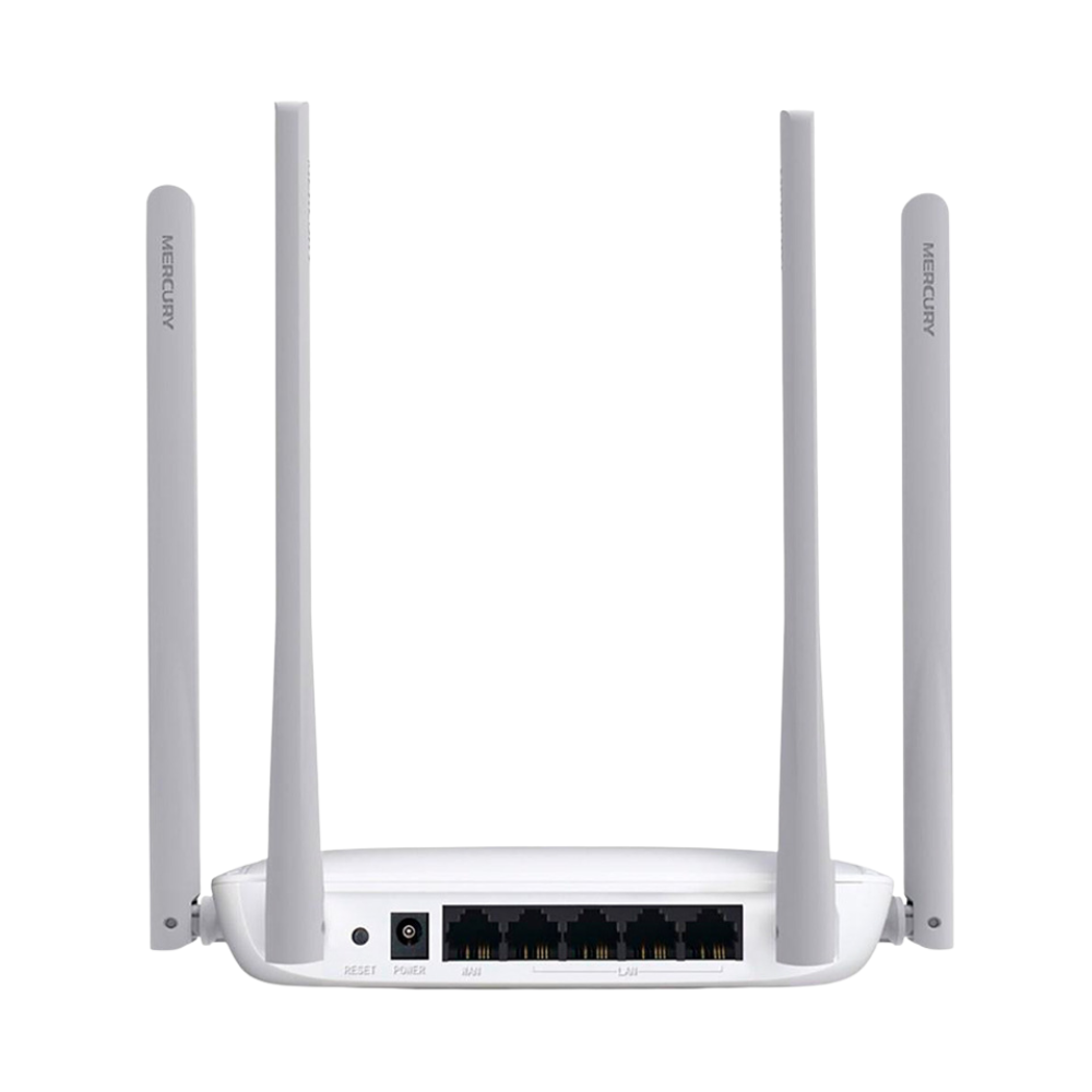 Roteador Sem Fio Mercusys Mw325r Wireless 300mbps - 4 Antenas De 5dbi De Alto Alcance