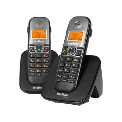 Telefone Sem Fio Intelbras Ts5122 Ident De Chamada + 1 Ramal - 4125122