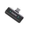 Microfone Sem Fio Wireless Lapela Tipo C Basike a Prova de Vento C/ 2 Microfones e Base de Carregamento