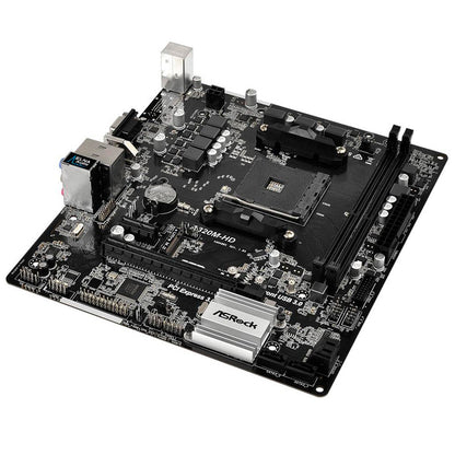Placa Mae AMD ASRock A320M-HD DDR4 Socket AM4