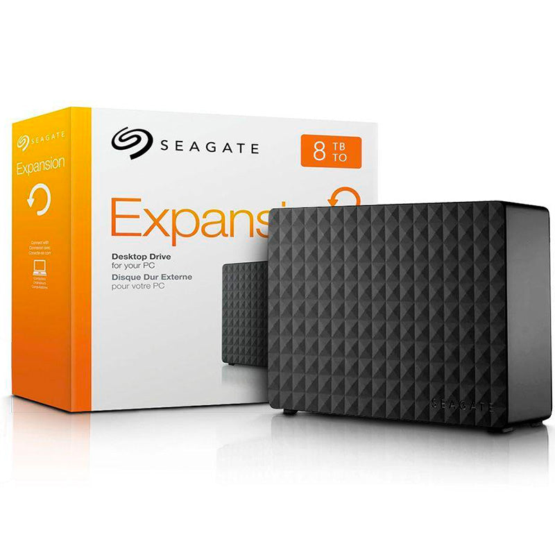 Hd Externo 8tb Seagate Expansion Usb 3.0 Preto - Steb8000100