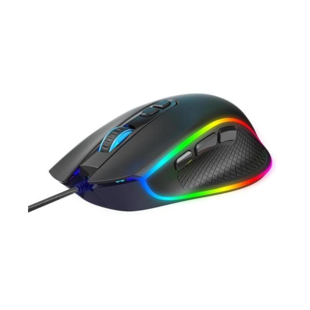 Mouse Gamer Usb Fortrek Cruiser New Edition Rgb 12000 Dpi Preto - 77245