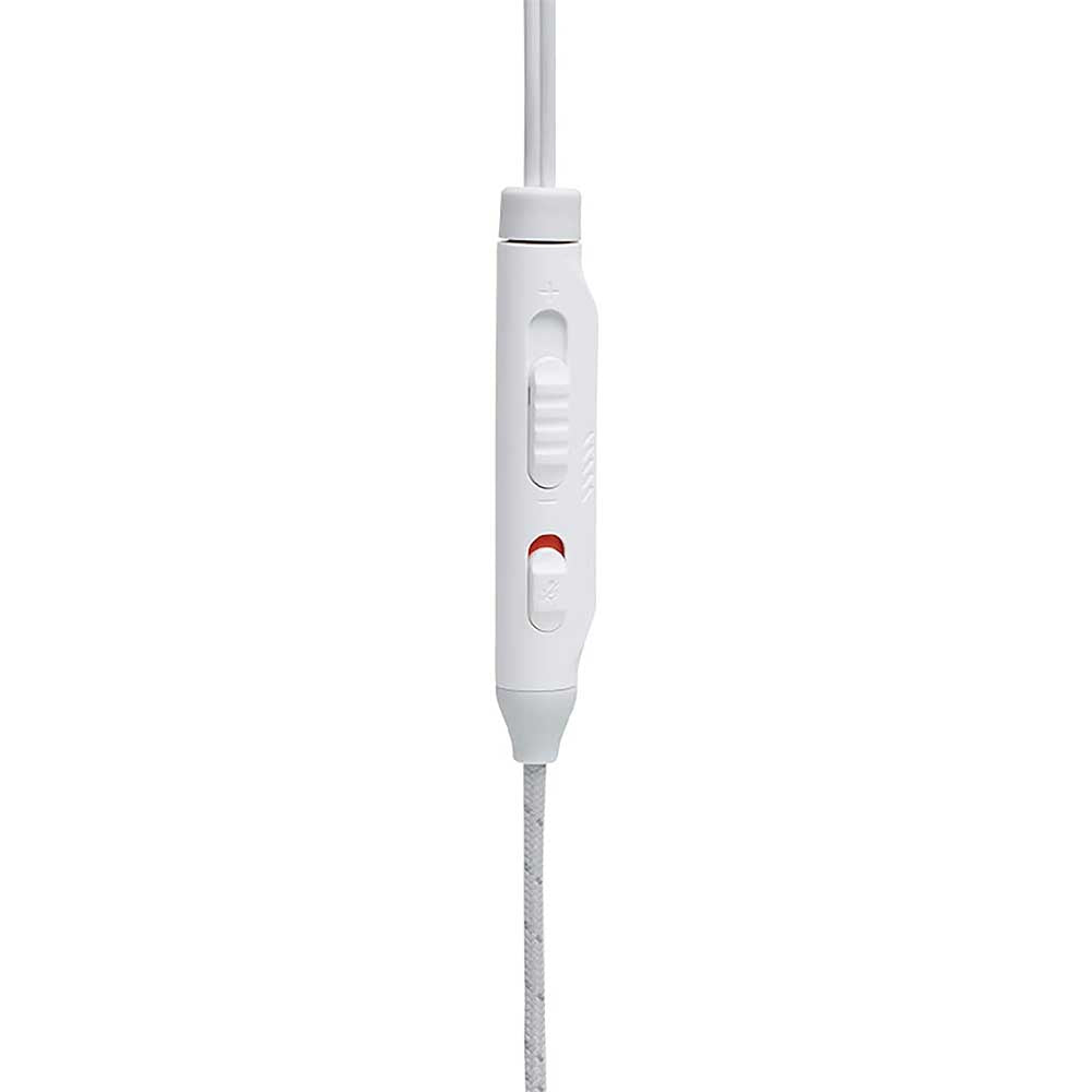 Fone De Ouvido Intra-Auricular P3 Com Fio JBL Quantum 50 Branco - JBLQUANTUM50WHT