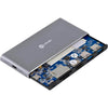 Adaptador Hub USB Tipo C Para Ssd M.2 + Hdmi + 2x USB + Usb Tipo C PD 100w + Leitor Cartão SD Vinik - DSM-5C