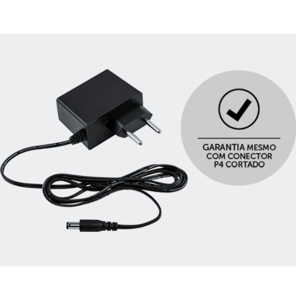 Fonte De Alimentação Adaptador de Energia AC/DC 12,8V / 1A Intelbras - 4820044