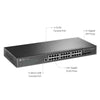Switch 24 Portas Gigabit 10/100/1000 + 4 Portas SFP Tp-Link Gerenciavel - TL-SG3428