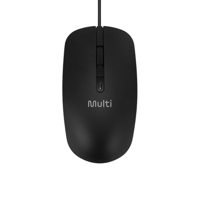 Mouse Usb Multilaser Dpi Ajustavel Preto - MO690