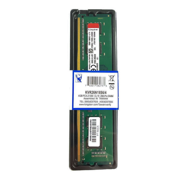Memoria Ddr4 4gb 2666mhz Kingston KVR26N19S6/4